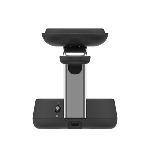 Belkin WIZ040myCH UltraCharge Pro 3-in-1 Magnetic Charging Dock with Qi2 25W - Black