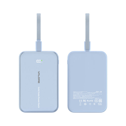 Valore PD45W 10000mAh Power Bank K9-10YS1 (PS02) - Blue