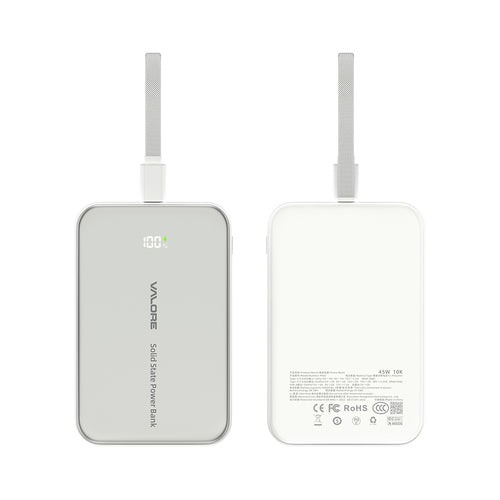 Valore PD45W 10000mAh Power Bank K9-10YS1 (PS02) - White