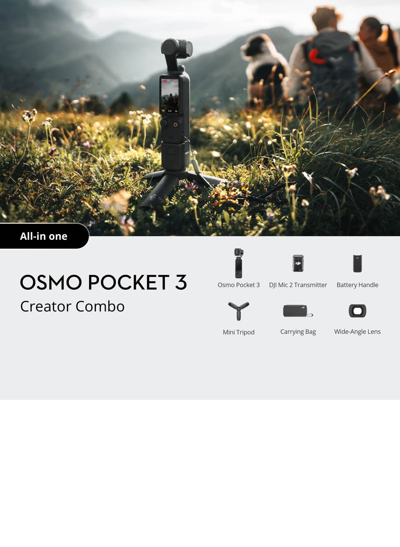 DJI Osmo Pocket 3 Creator Combo