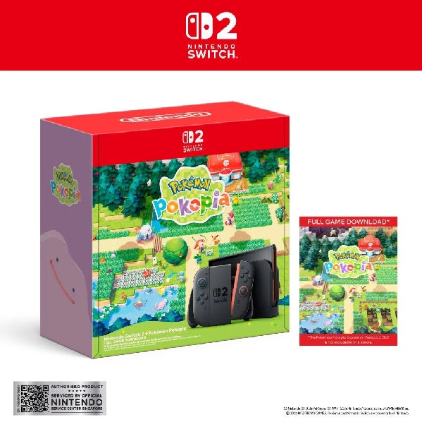 Nintendo Switch 【ひょっこり】 Pre Order Nintendo Switch 2 + Pokémon Pokopia Bundle – Challenger