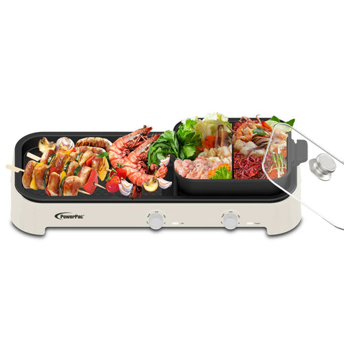 PowerPac PPMC797 2-In-1 SteamBoat W/ YY Pot