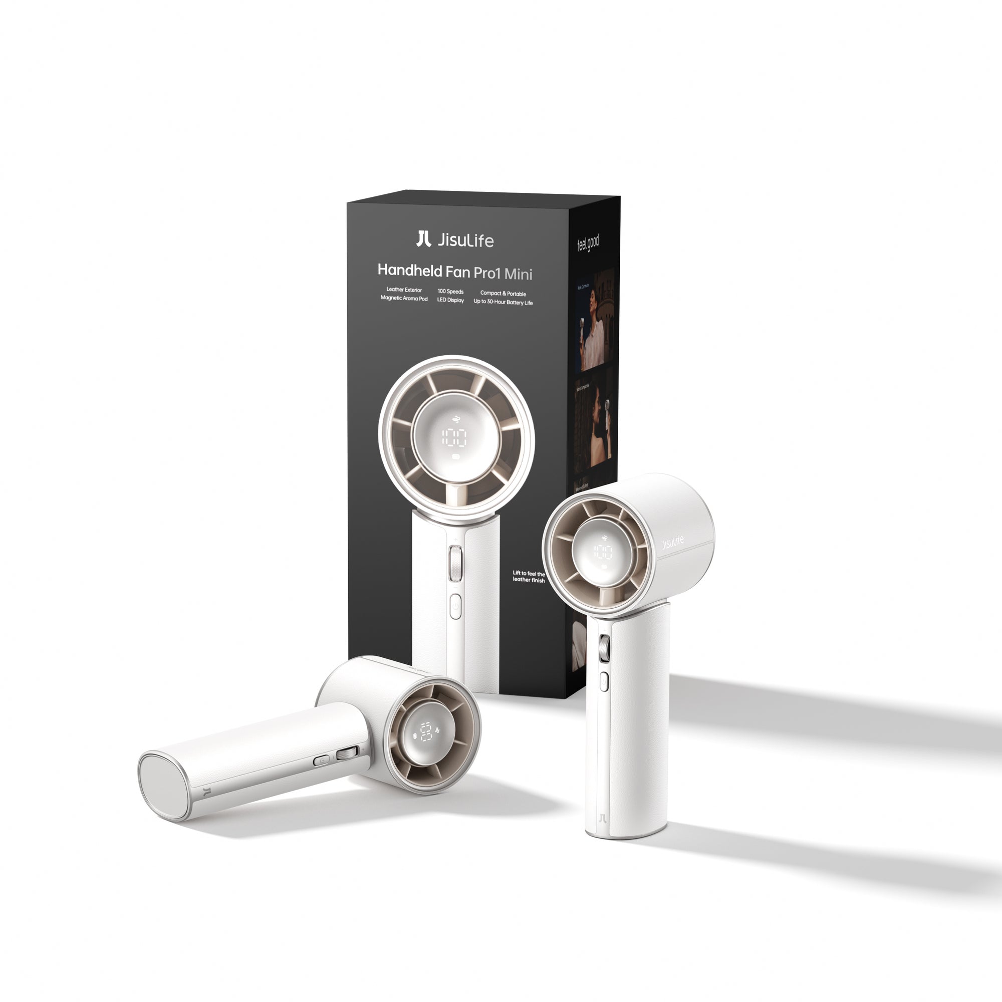 Jisulife Pro 1 Mini White Handheld Fan