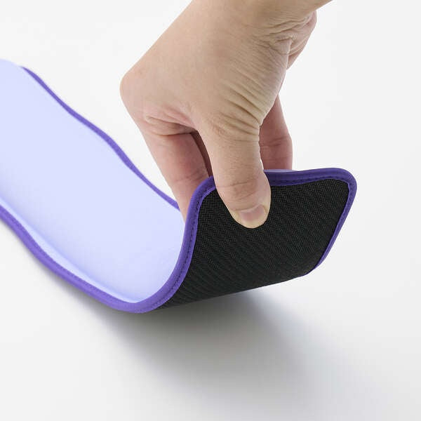 Elecom-MOH-UKM01 Wave Wrist Rest Purple*