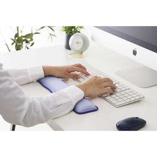 Elecom-MOH-UKM01 Wave Wrist Rest Purple*
