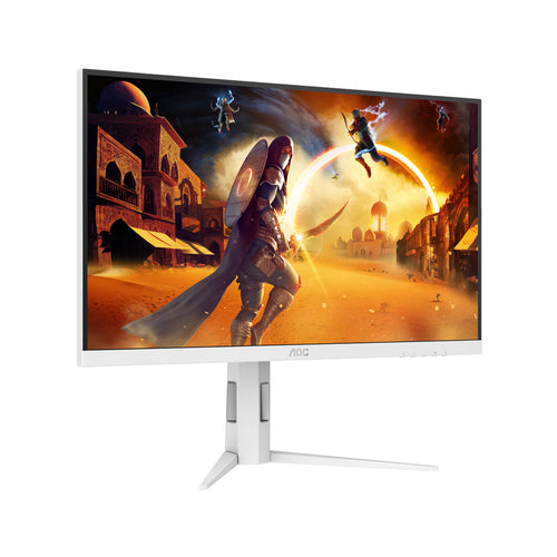 AOC Q27G4SL/WS - 27 Fast IPS QHD 320Hz Gaming Monitor (White)