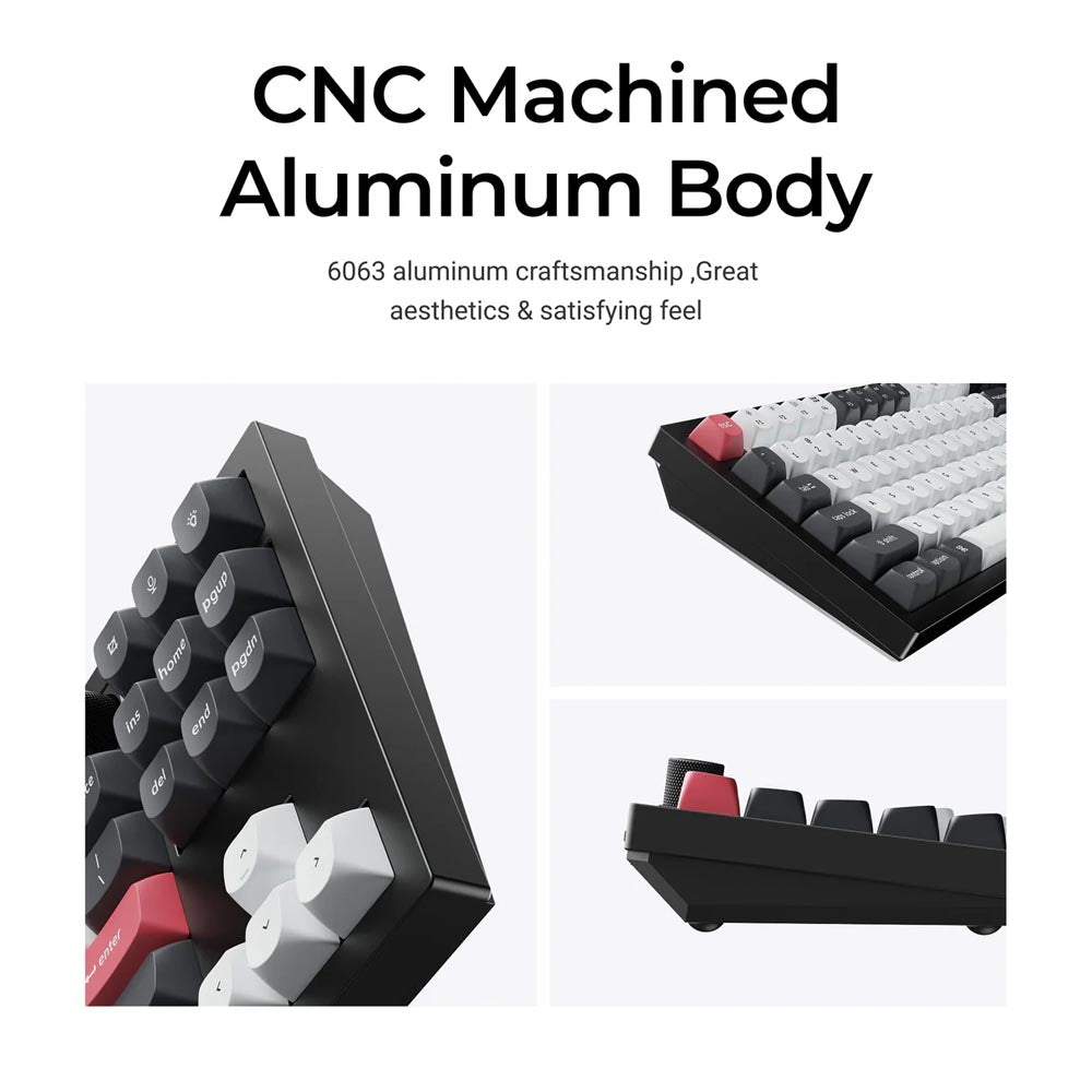 Keychron Q3 HE Wireless Magnetic Switch Custom Keyboard (Q3H-M1 Black)