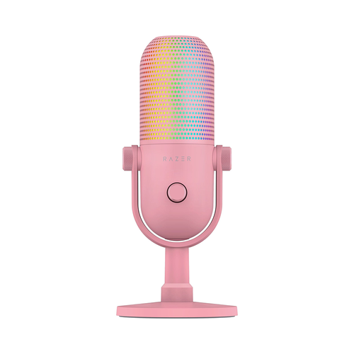 Razer Seiren V3 Chroma 32-Bit USB Microphone - Quartz