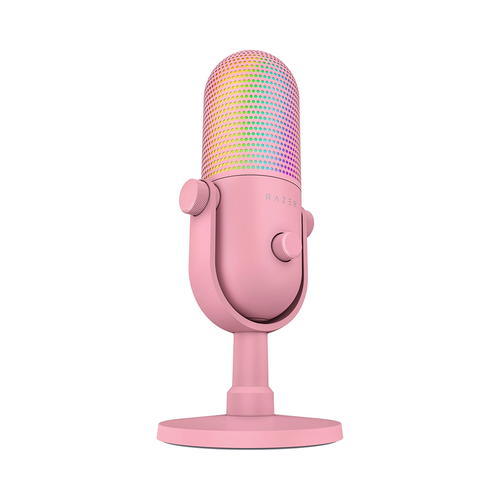 Razer Seiren V3 Chroma 32-Bit USB Microphone - Quartz