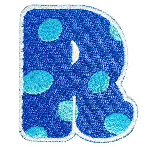 KAGS KG0267 Personalise Me R 5cm Embroidered Hybrid Patch