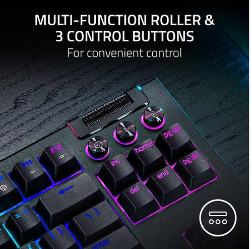 Razer BlackWidow V4 TKL Wireless Keyboard Orange Switch