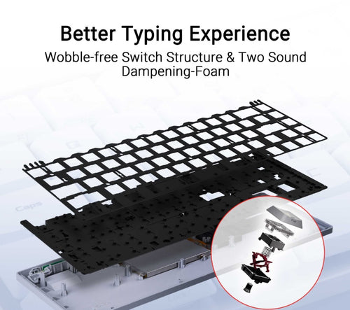 Asus ROG Falchion RX Low Profile Keyboard Red Switch - White