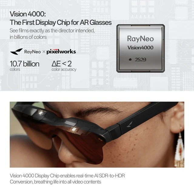 RayNeo Air4 Pro Overseas Edition AI Glasses