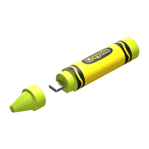 SanDisk Crayola 64GB USB-C Flash Drive (Electric Lime)