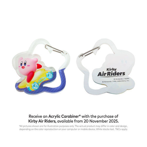 FLB- Kirby Air Rider Arcylic Carabiner