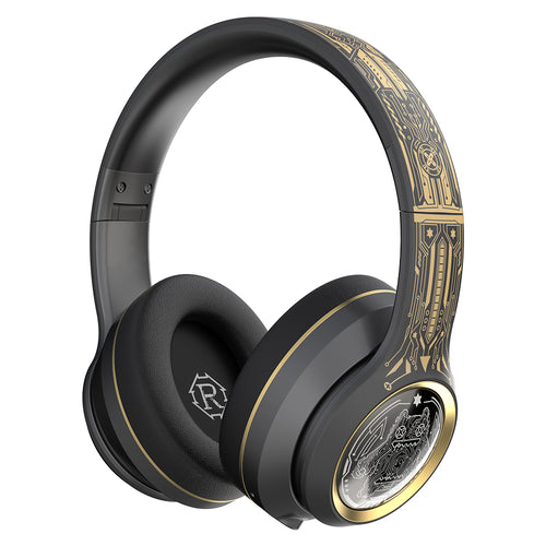 Zombie Cat S1-BK Dazzling Demon Over-Ear Wireless Headphones Black