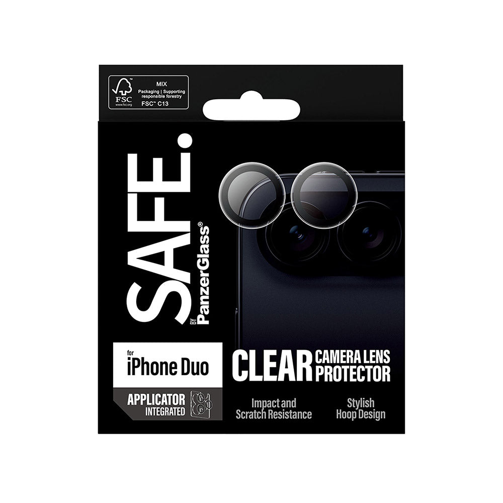 PanzerGlass PZG-SA10149 iPhone 18 Duo Camera Lens Protector Transparent