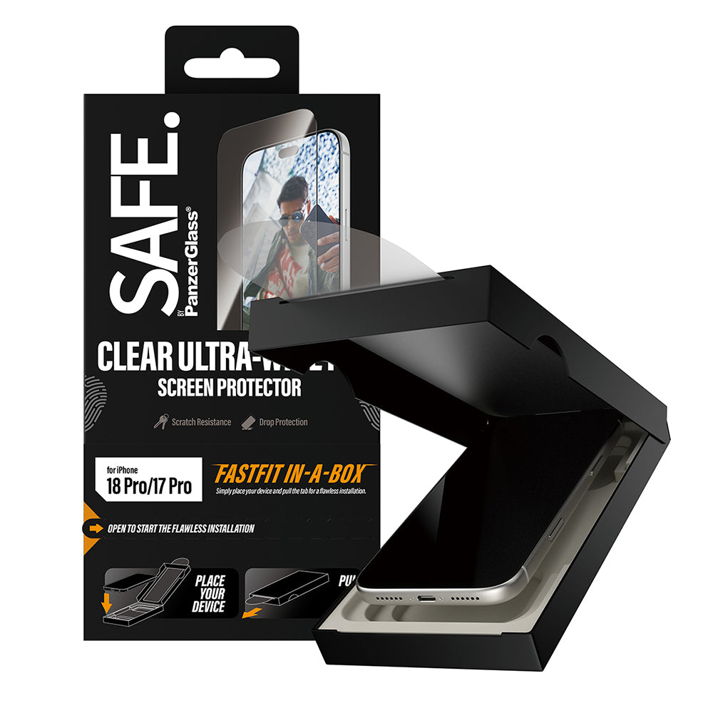 PanzerGlass PZG-SA12157 iPhone 18 Pro UWF Fastfit in-a-box