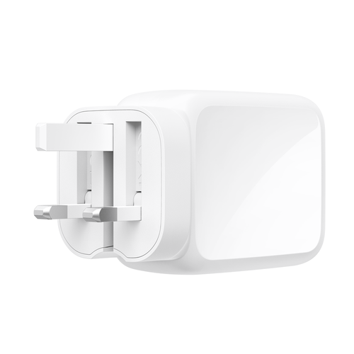 Belkin WCH022myWH UltraCharge Retractable GaN Wall Charger 67W