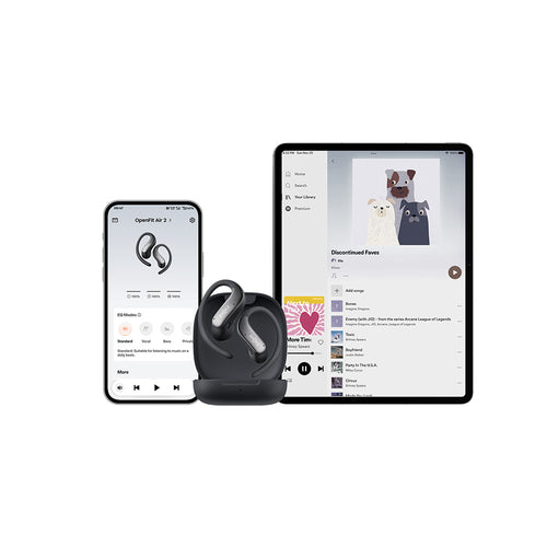 Shokz OpenFit Air 2 Open-Ear TWS - Black