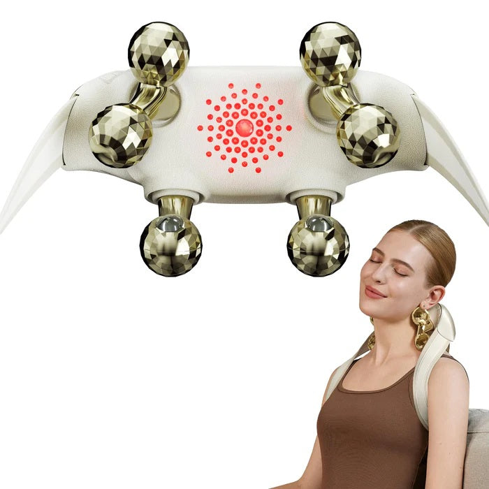 SKG H7 Ultra-E Neck & Shoulder Massager Gold