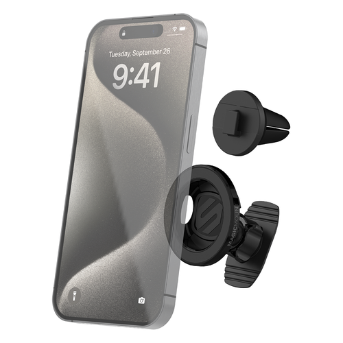 Scosche SMS2DV-SP MagicMount MS Dash/Vent MagSafe Magnetic Phone Mount - Black