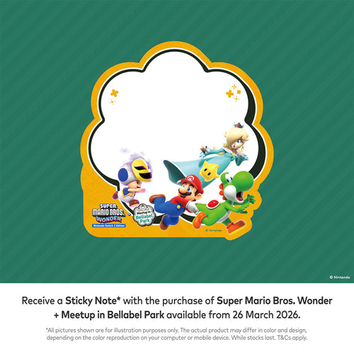 FLB- Super Mario Bros. Wonder+Meetup in Bellabel Park-Sticky