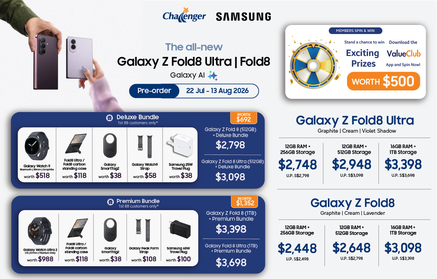 Samsung Galaxy Z Series – Challenger Singapore