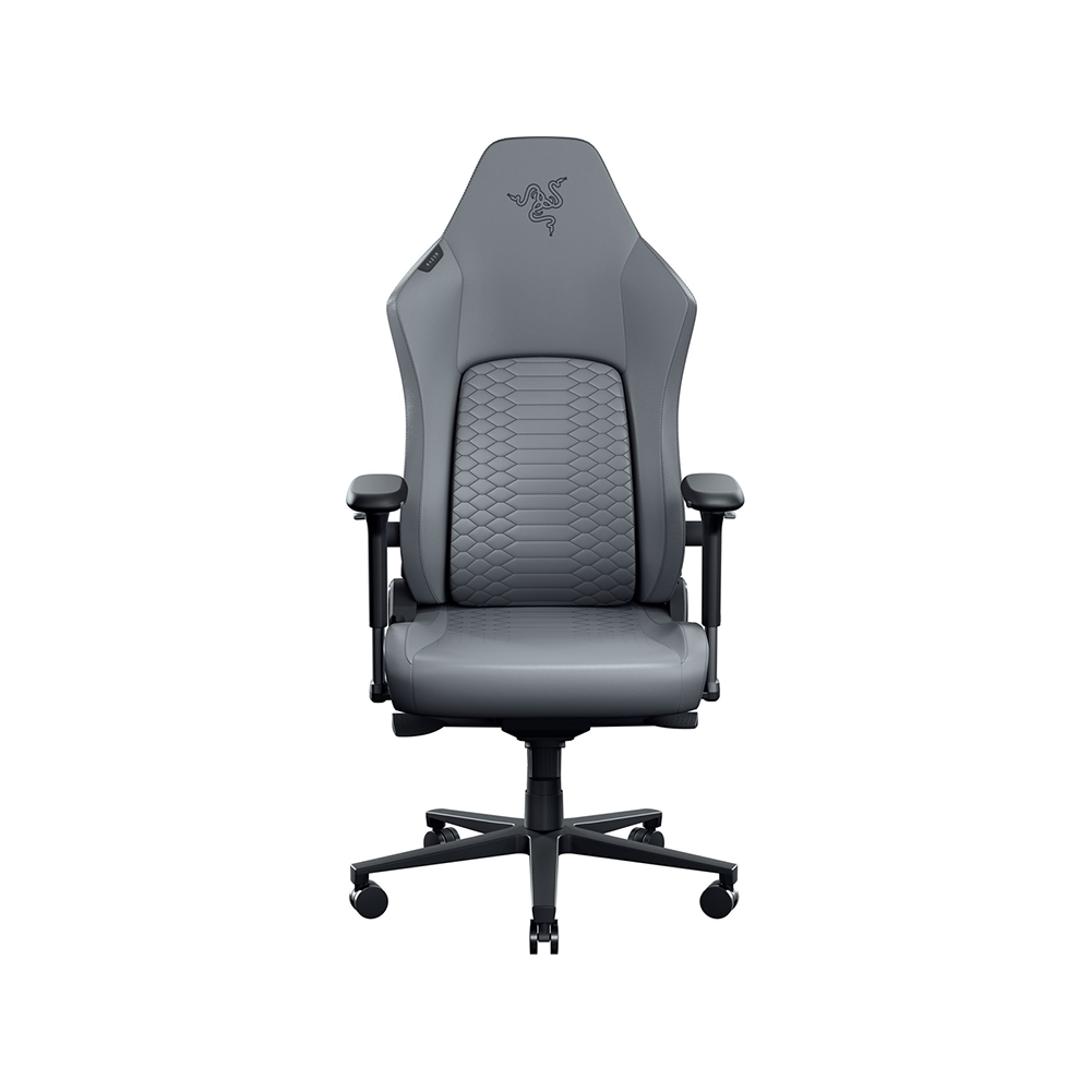 Razer Iskur V2 NewGen - Ergonomic Gaming Chair with Breathable Comfort (Light Gray)