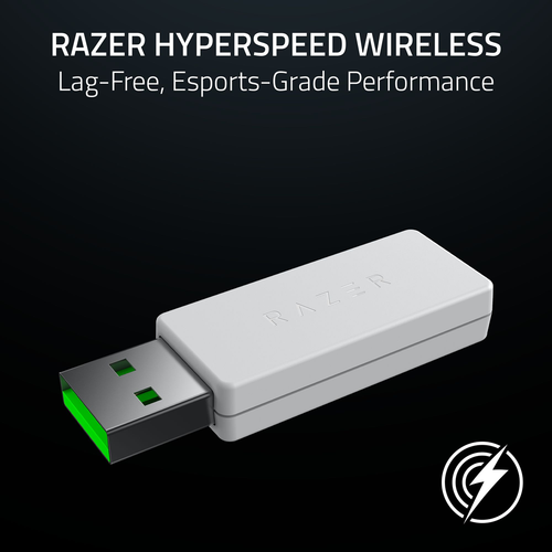 Razer Raiju V3 Pro - Wireless Gaming Controller for PlayStation 5 & PC - White