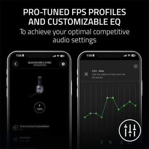 Razer BlackShark V3 Pro Wireless ANC Headset NiKo Edition