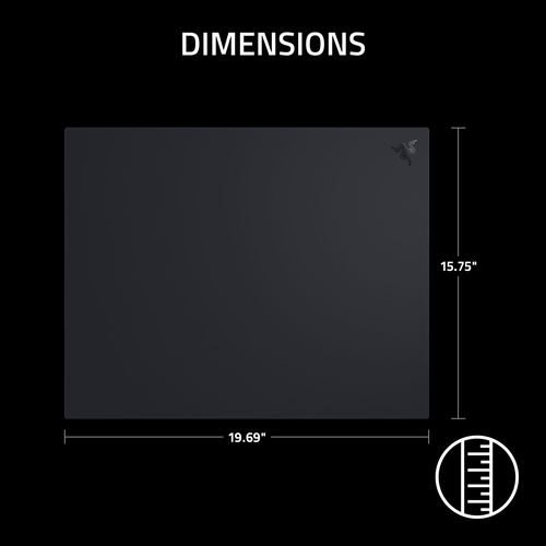 Razer Atlas Pro Glass Mousepad Black