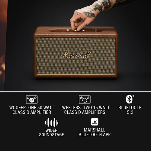 Marshall Stanmore III Bluetooth Speaker (Brown)