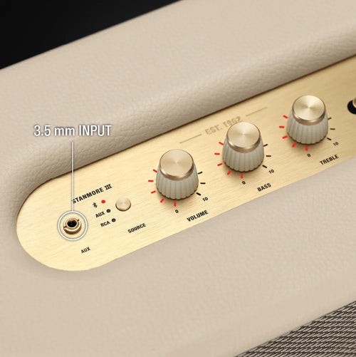 Marshall Stanmore III Bluetooth Speaker (Cream)