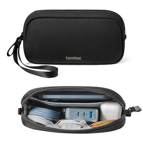 tomtoc Light-T12 Electronic Accessory Pouch 1L - Black