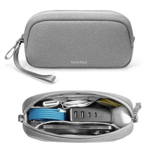 tomtoc Light-T12 Electronic Accessory Pouch 1L - Gray