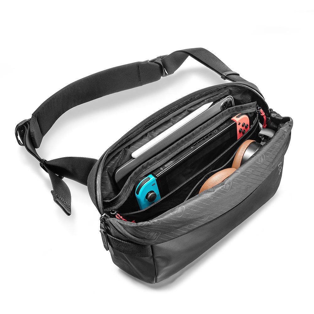 tomtoc Explorer-T21 Sling Bag M - Black (H02-B04D01)
