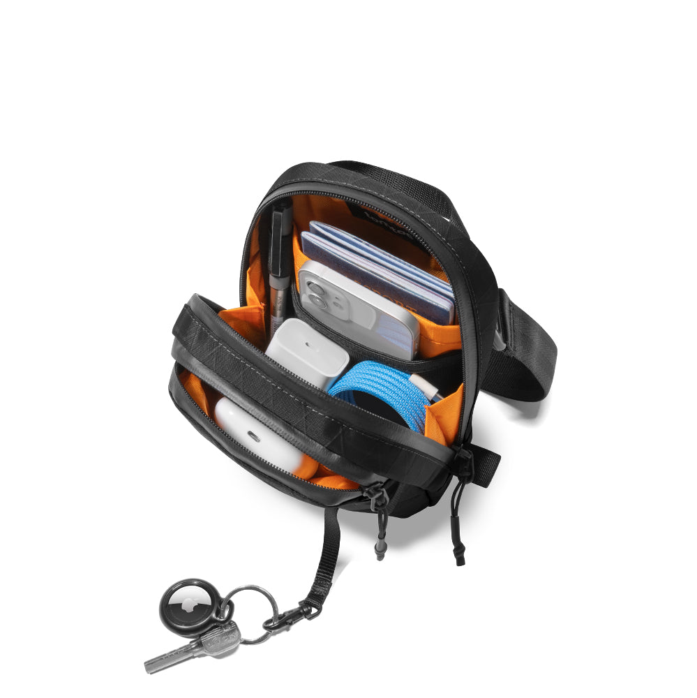 tomtoc Aviator-T37 Travel Crossbody Bag X-Pac 1.3L - Black