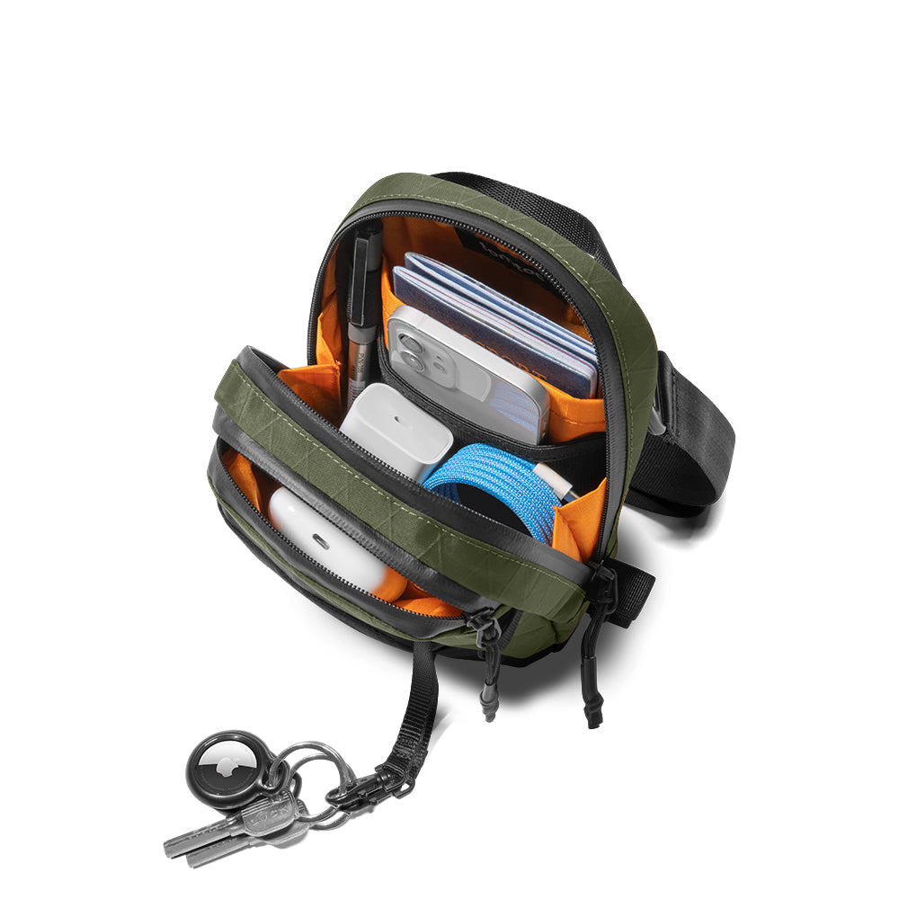 tomtoc Aviator-T37 Travel Crossbody Bag X-Pac 1.3L - Olive