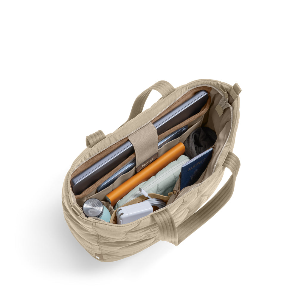 tomtoc Terra-T38 Laptop Tote Bag 16/13.5L - Natural Sand