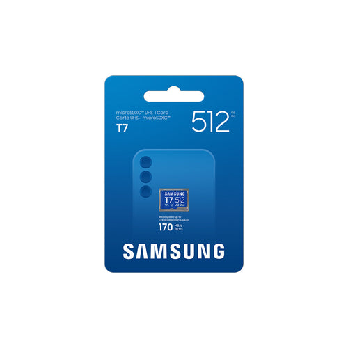 Samsung T7 512GB microSD card