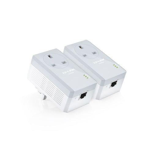 TP-Link TL-PA4010P AV500 Powerline Adapter with AC Pass Through Starter Kit