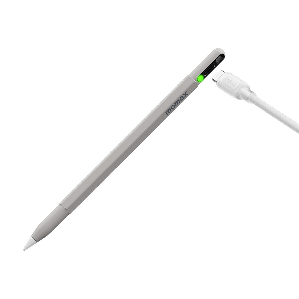 Momax TP10AE Mag.Link Pop Magnetic Active Stylus Pen - Grey