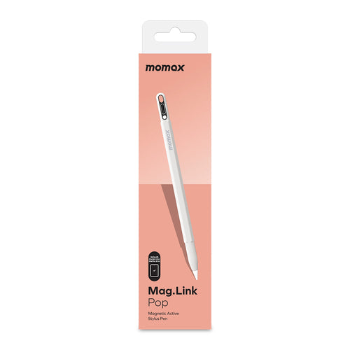 Momax TP10AW Mag.Link Pop Magnetic Active Stylus Pen - White
