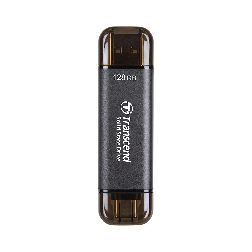 Transcend ESD310C Portable SSD 128GB (Black) – Challenger Singapore