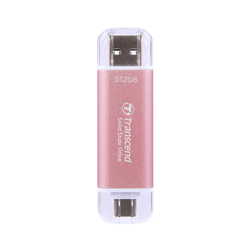 Transcend ESD310P Portable SSD 512GB (Pink)