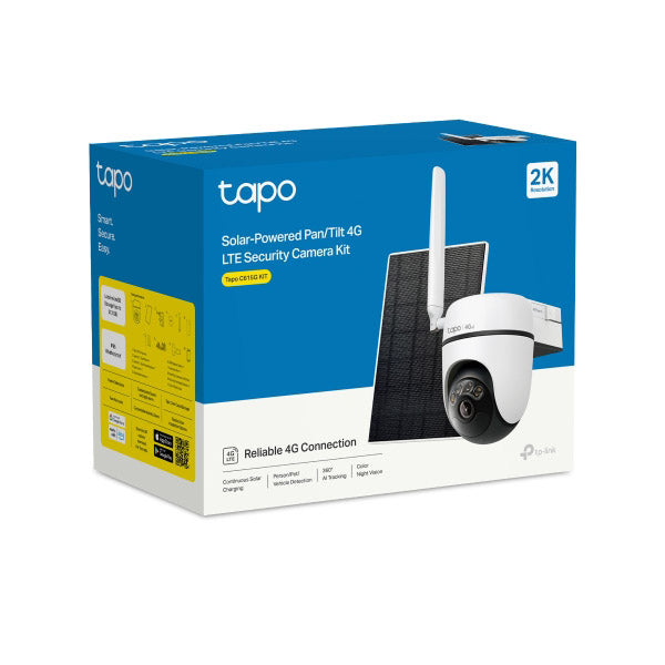 TP-Link Tapo C615G Kit Solar-Powered Pan/Tilt 4G LTE Camera