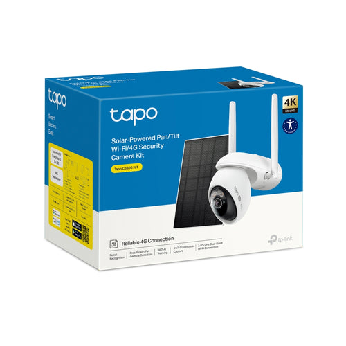 TP-Link Tapo C665G Kit Solar-Powered Pan/Tilt 4G LTE Camera