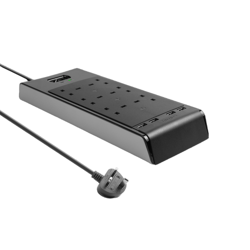 Targus APS1101AP-50 UK Smart Surge 6 with 4 USB Ports