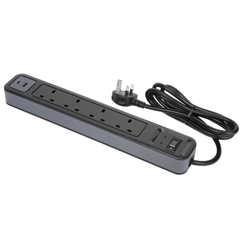 Targus APS2001AP-50 UK Smart Surge 4 Pro with USB-C PD Port